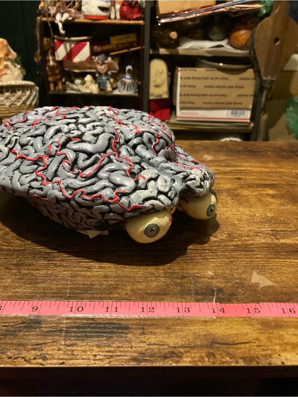Vintage 2000 Disguise Inc. brain/eyes Halloween cap